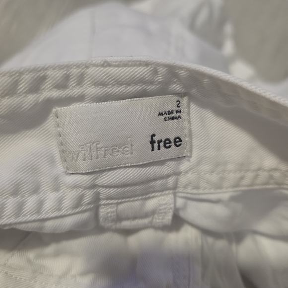 Wilfred Free White Women's Shorts Sz 2 - Picture 4 of 9